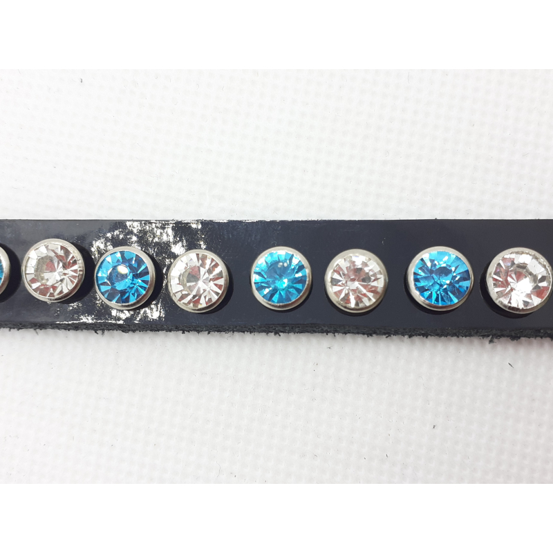 Zadelbling aqua - crystal